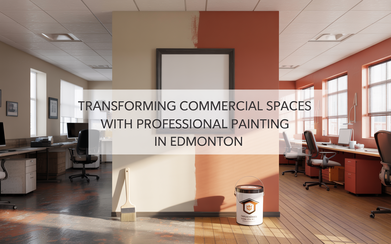 Transforming Commercial Spaces with Professional Painting in Edmonton
